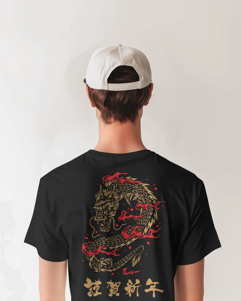 Dragon Aesthetic Black Tee