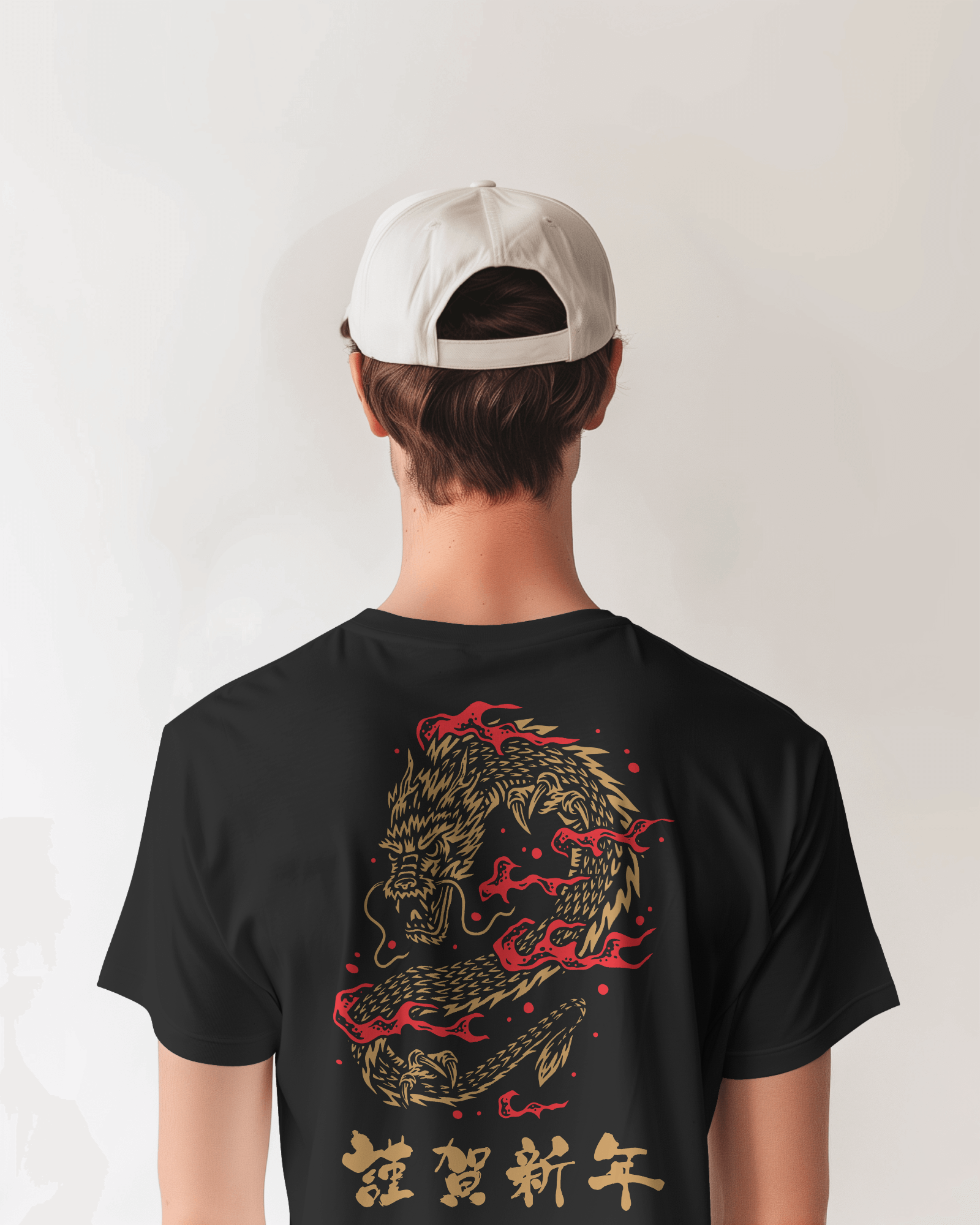 Dragon Aesthetic Black Tee
