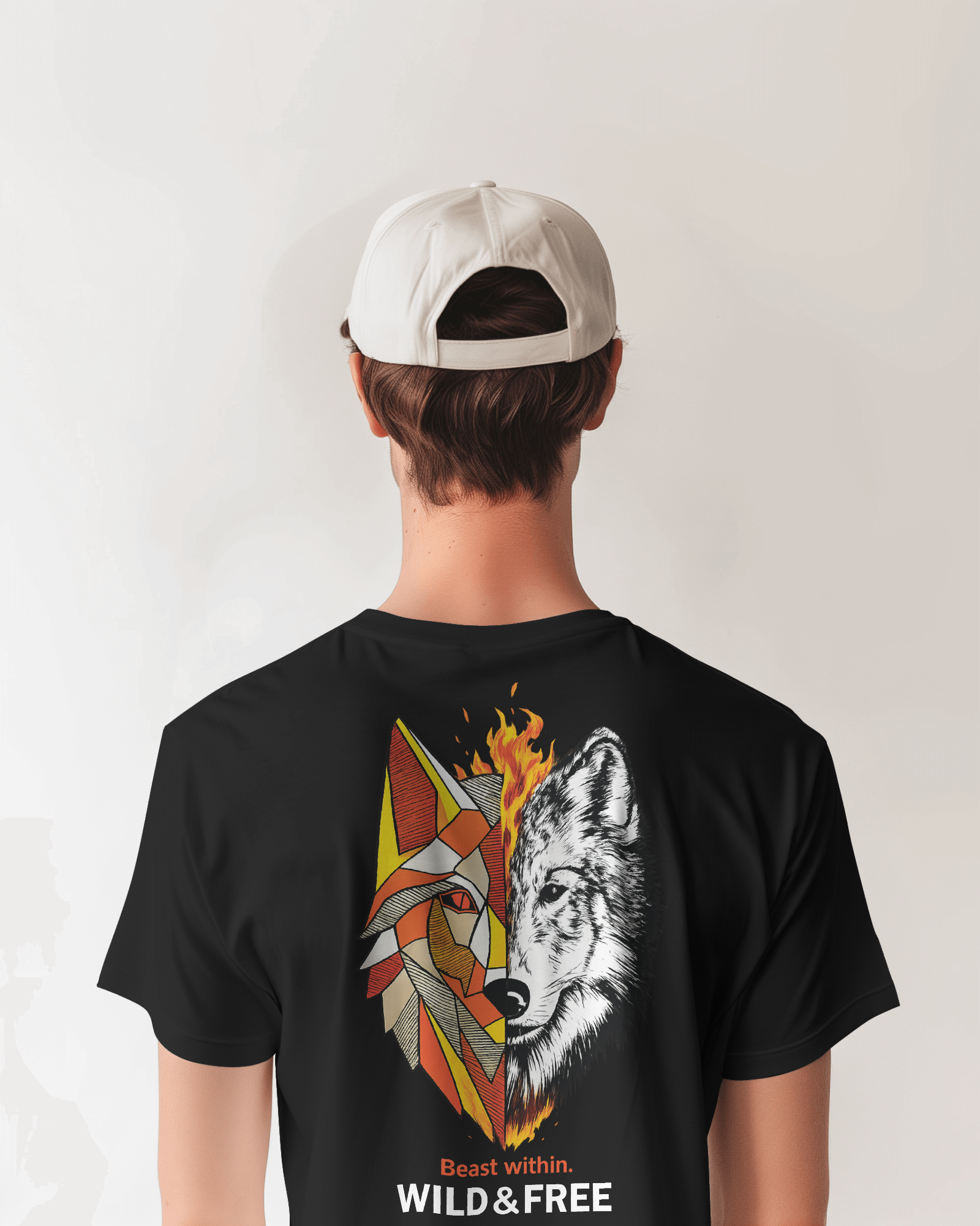 Wild & Free Wolf Tee
