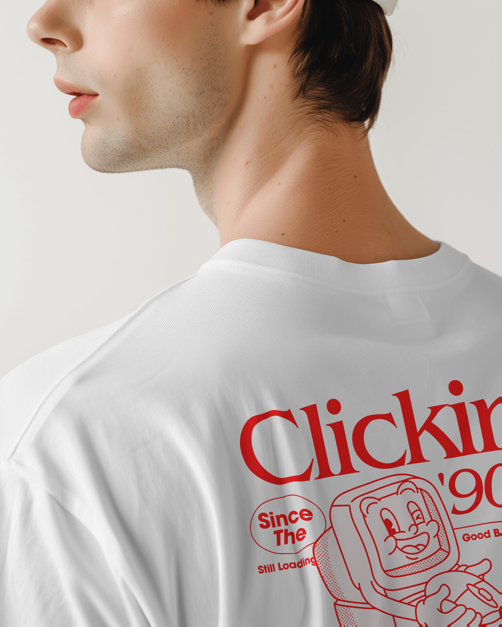 Clickin 90s Retro Tee
