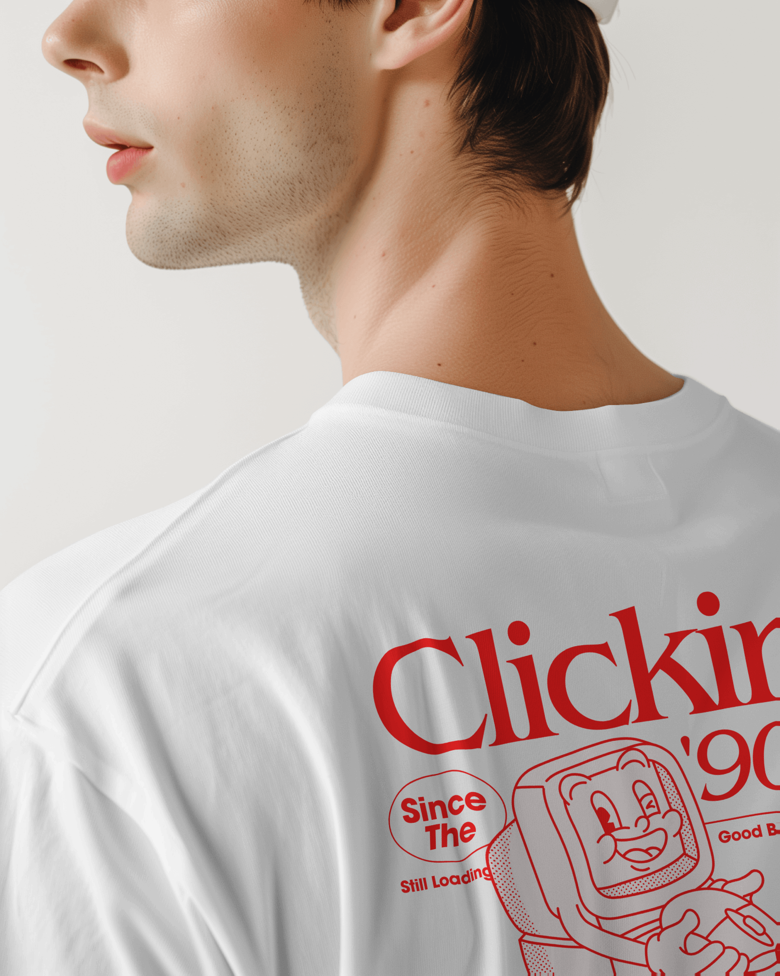 Clickin 90s Retro Tee