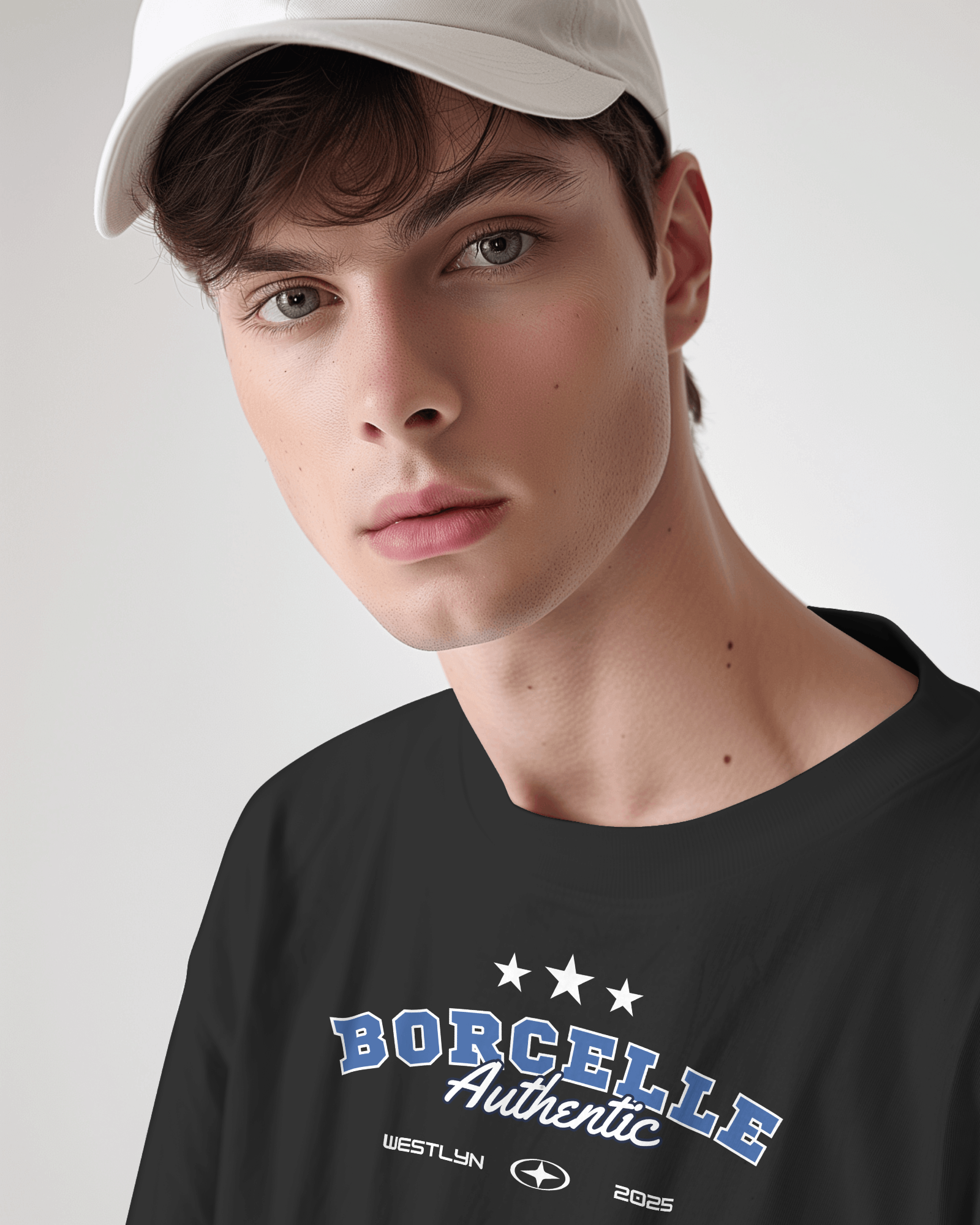 Borchelle Authentic Black Tee