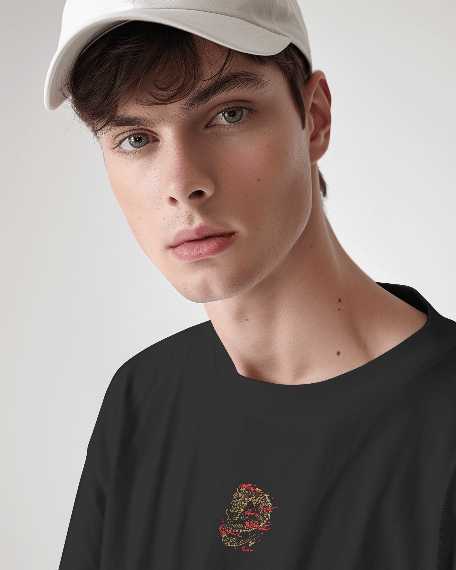 Dragon Aesthetic Black Tee